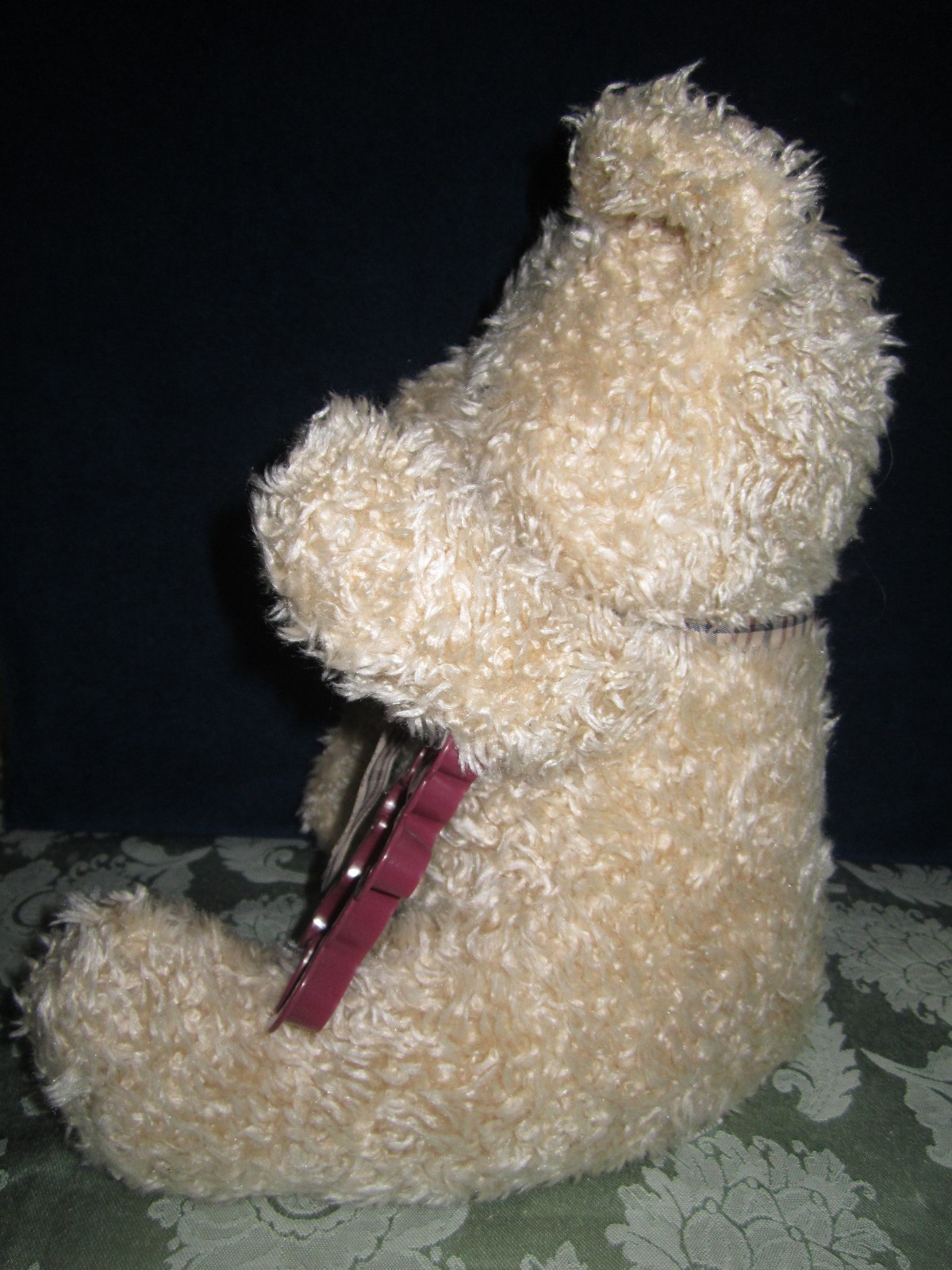 Vintage Herberger's Cookie Cutter + Recipe & Ginger Teddy Bear 1997 exclusive