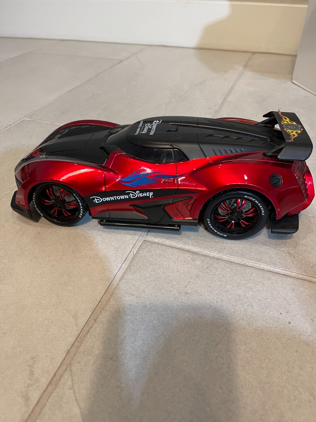 Downtown Disney Ridemakerz RZ votex metallic R/C NO REMOTE P