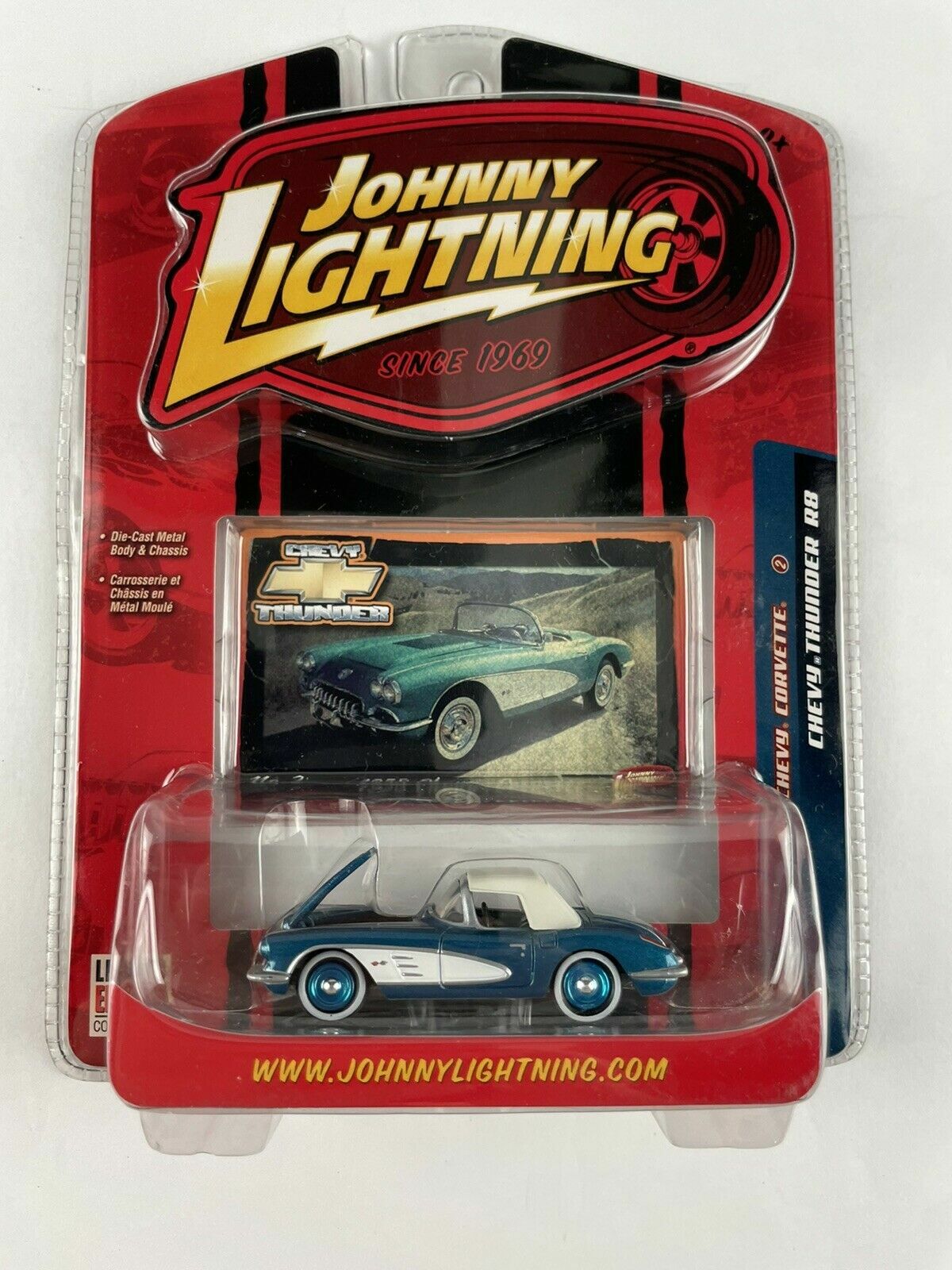 ミニカー Johnny Lightning 1966 Chevy Corvette Johnny Lightning 1966 Chevy Corvette