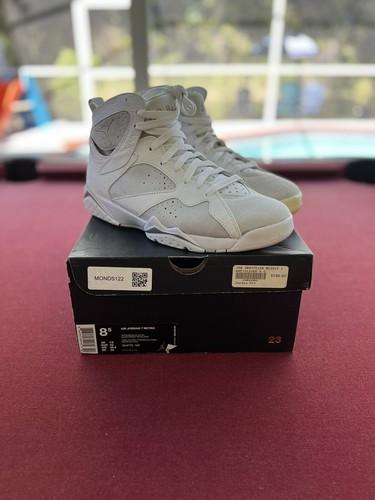 Air Jordan 7 VII Retro Pure Money Platinum 304775-120 Size
