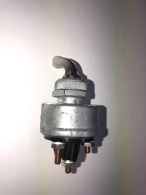 Lever Ignition Switch Heavy Duty 4 pos Nut Gas Engine Starter Lockout Linde 608