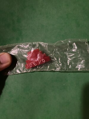 RARE DEVO VINTAGE ORIGINAl ENERGY DOME PROMO PINBACK  1980s