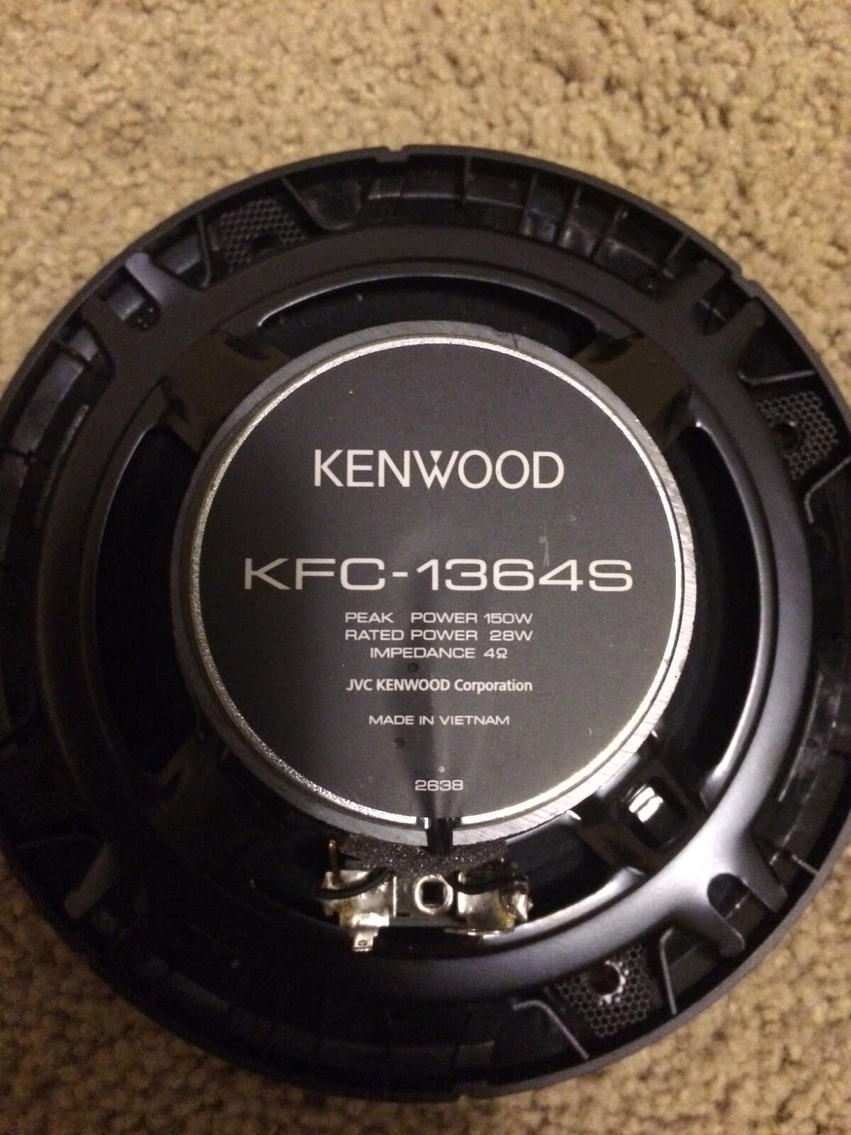 Kenwood KFC 1364S 6” speakers