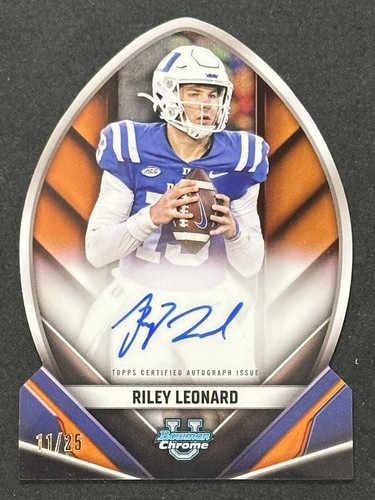 2023 Bowman University Chrome Riley Leonard #FOFA-RL