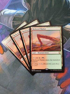 Sheltered Thicket x 4 | 7% Off 2+ | MH3 | NM | MTG