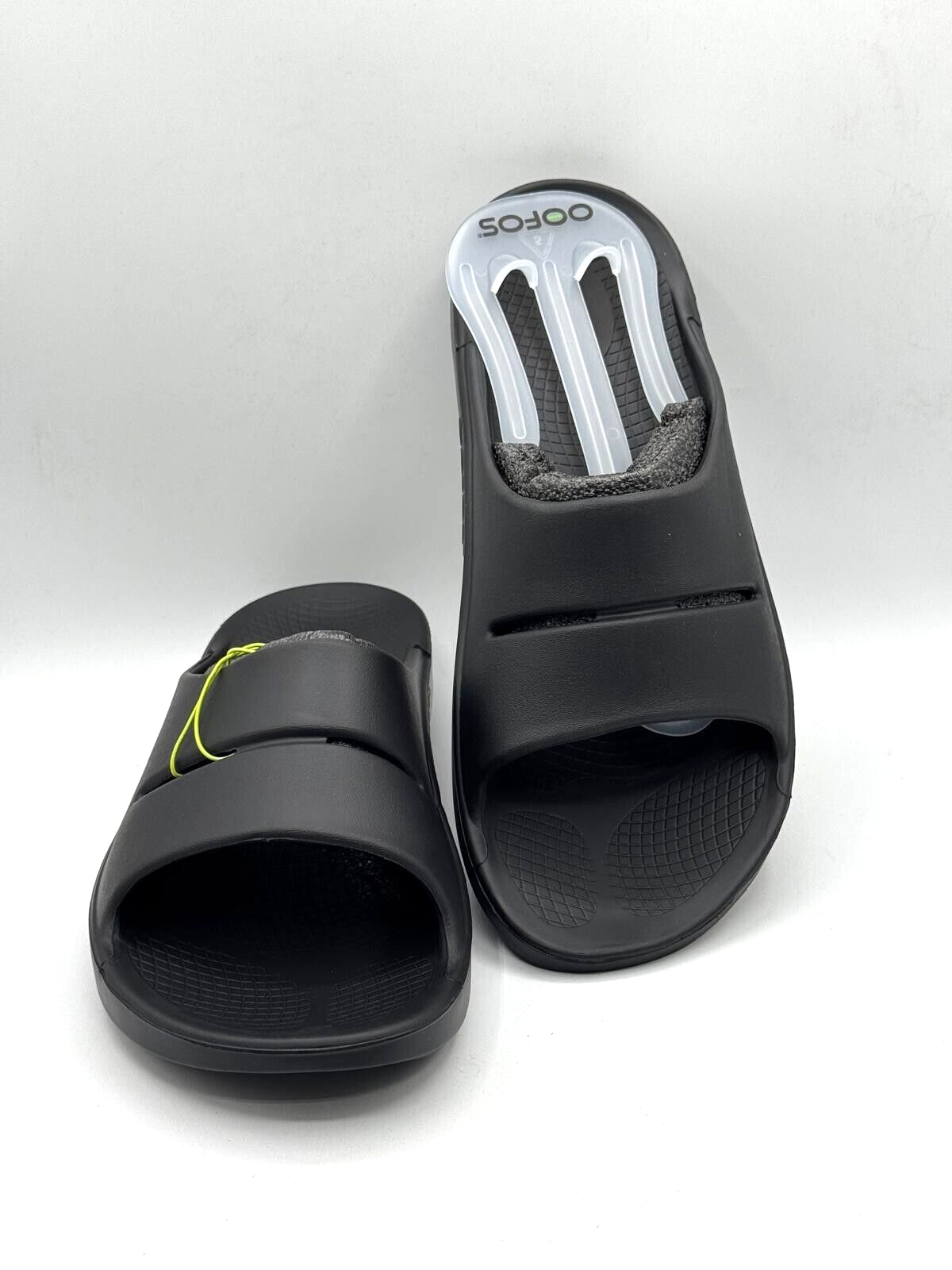 OOFOS OOahh Unisex Black / US Men’s 12 Women’s 14  EU 45.