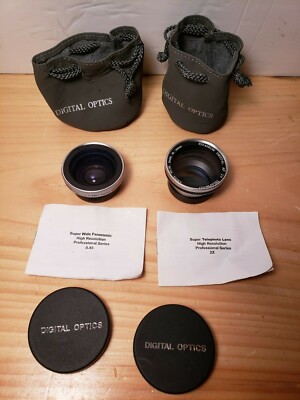 2 Digital Optics 2X Telephoto Lens 49-30 Titanium Digital AF Japan MACRO 0.45XXX
