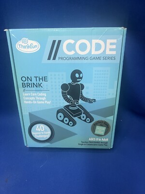 On The Brink Code Programming  Game Series Think Fun 2017-40 Challenges