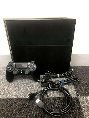 Sony PlayStation 4 PS4 CUH-1200A 500GB Jet Black Console + Controller Fedex  No.3 | eBay