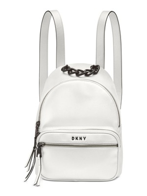 

Белый женский рюкзак из искусственной кожи с регулируемыми ремешками DKNY, R94KZF27