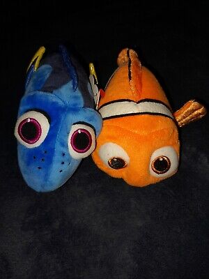 Disney's Pixar Nemo, TY Sparkle Dory Plush Stuffed Beanie Animal Toy