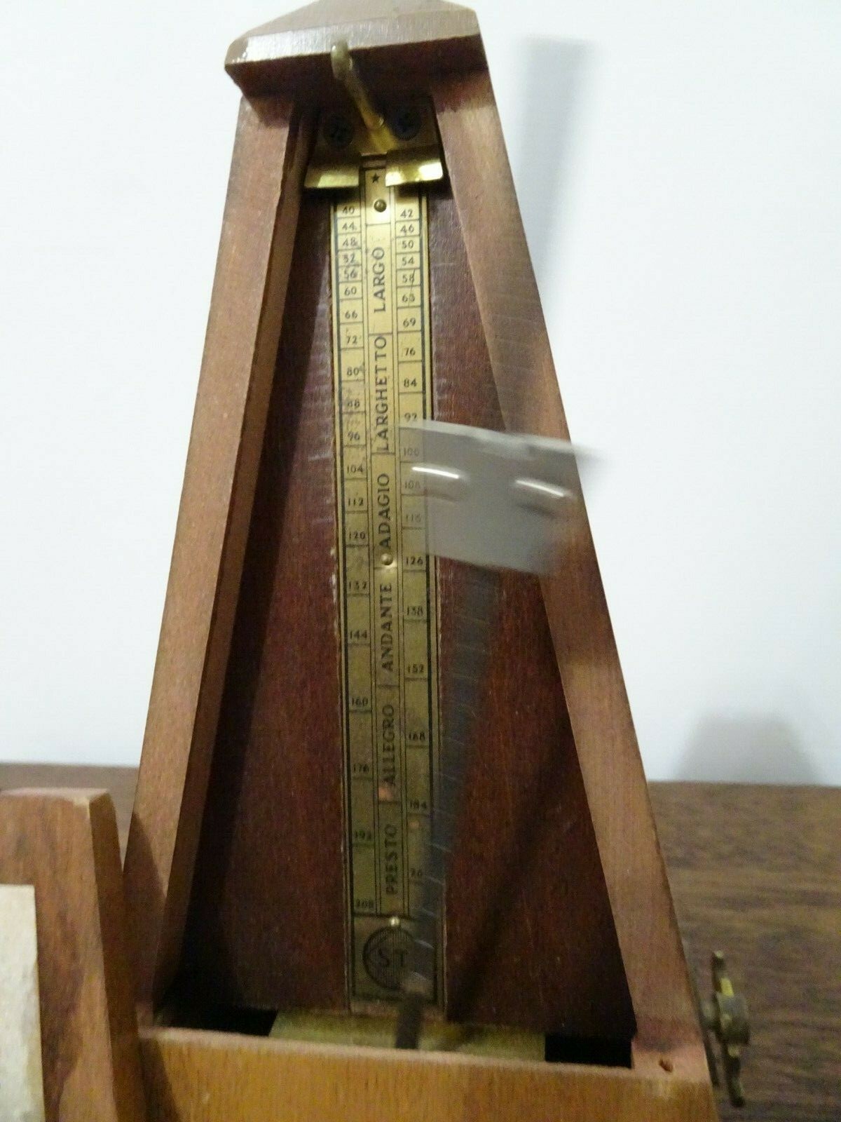 Vintage Seth Thomas, Wood Metronome de Maelzel 5502 #1