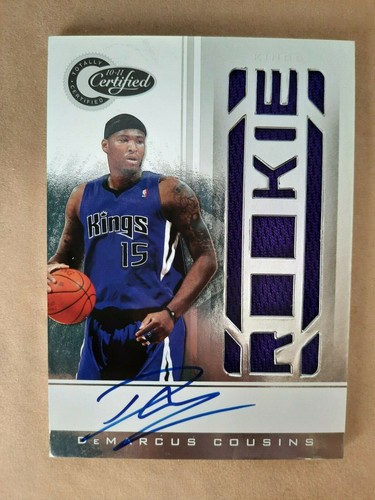demarcus cousins autograph