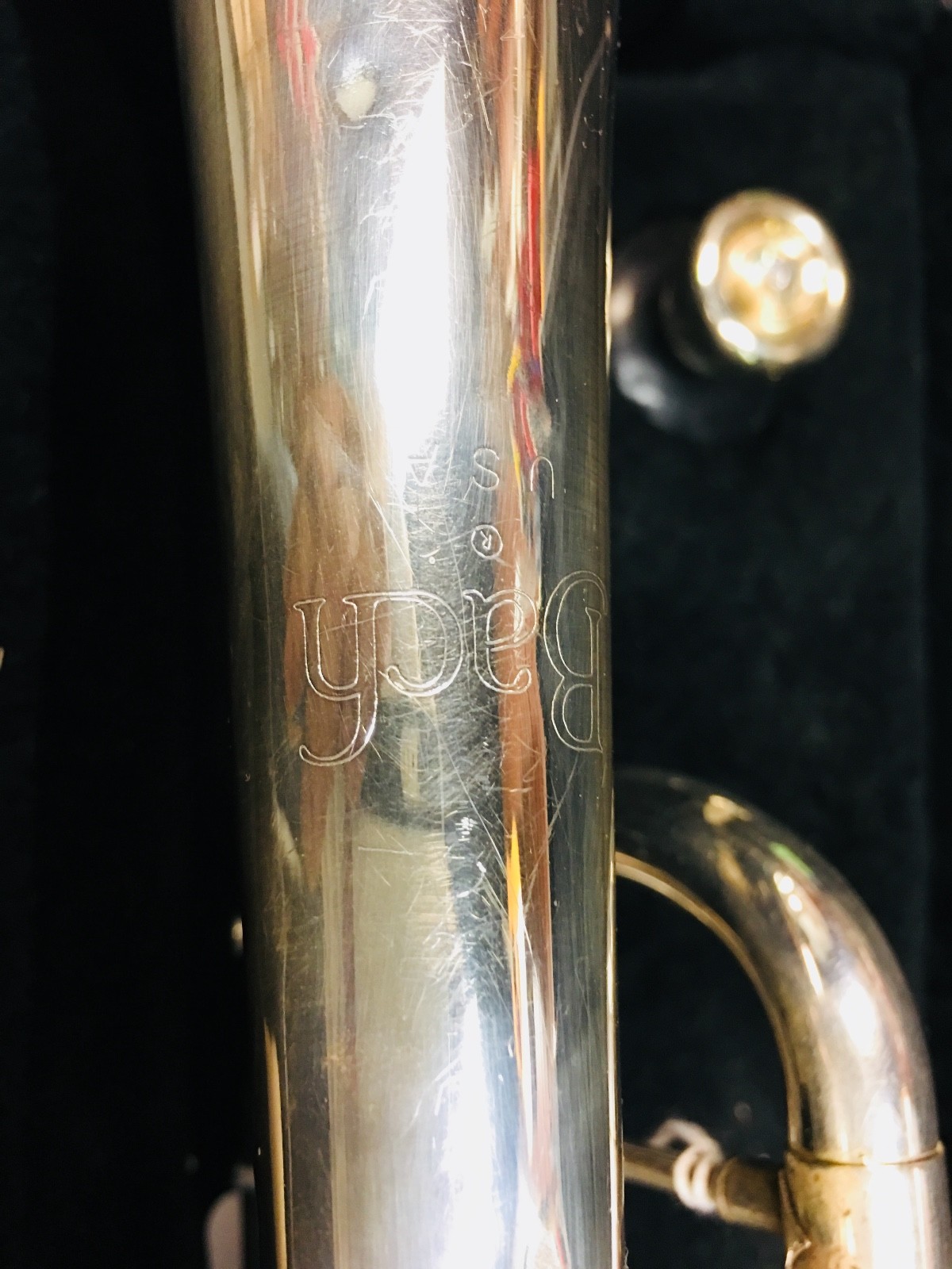 Bach TR 300 SilverTrumpet with mouthpiece  and Hard Case