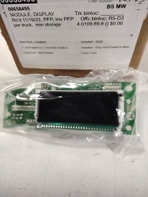 BOSCH MICROWAVE 00658495 DISPLAY MODULE 658495