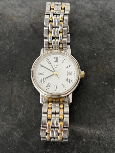 tissot 1853 sapphire crystal watch ladies