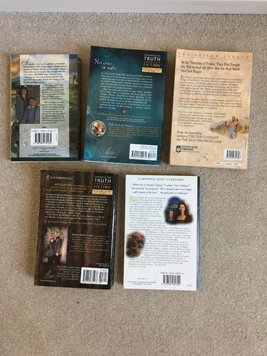 Lot of 5 Brock/Bodie Thoene - Christian Historical Fiction - pbs - FREE SHIP