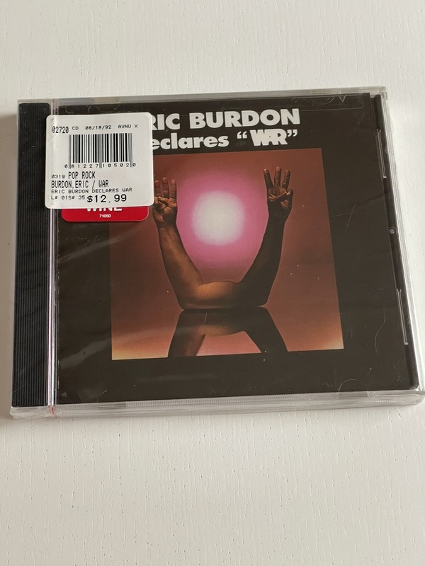 Eric Burdon Declares "War" by Eric Burdon/War (CD, Sep-1992, Rhino