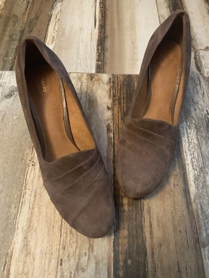 Clarks Artisan Women's Delsie Joy 12M Pump/Heel Dark Taupe (No Box) *New*