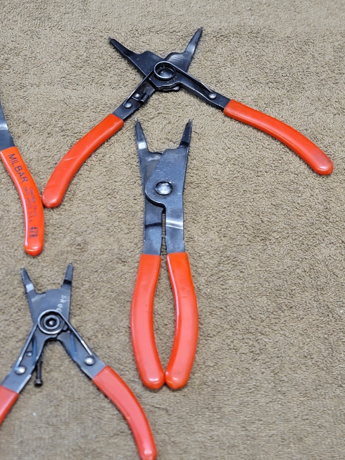 12 Milbar Imperial External Internal Combination Retaining Snap Ring Pliers 47R