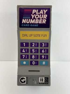 Play Your Number Fun Family Trivia Card Game Ginger Fox