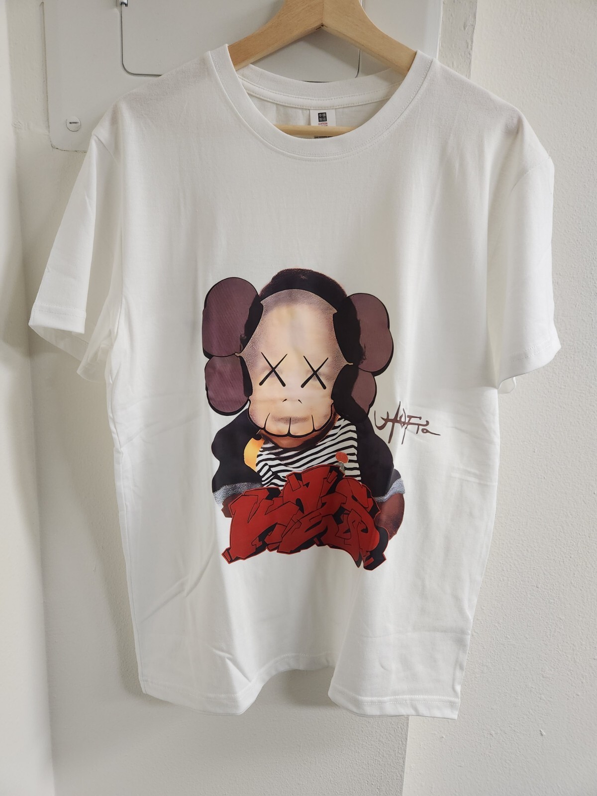 Tシャツ・カットソー Travis Scott x KAWS Utopia II Tee Travis Scott x KAWS Utopia II Tee Black Men's - SS23 - US