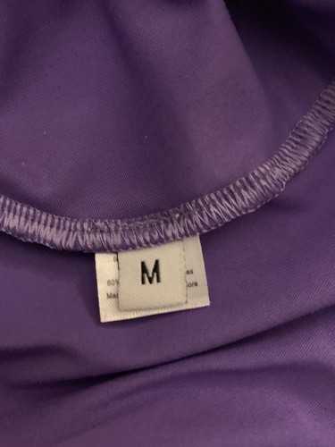 Shed Defender - Reduce Dog Hair Shedding & Anxiety Purple M NWOB