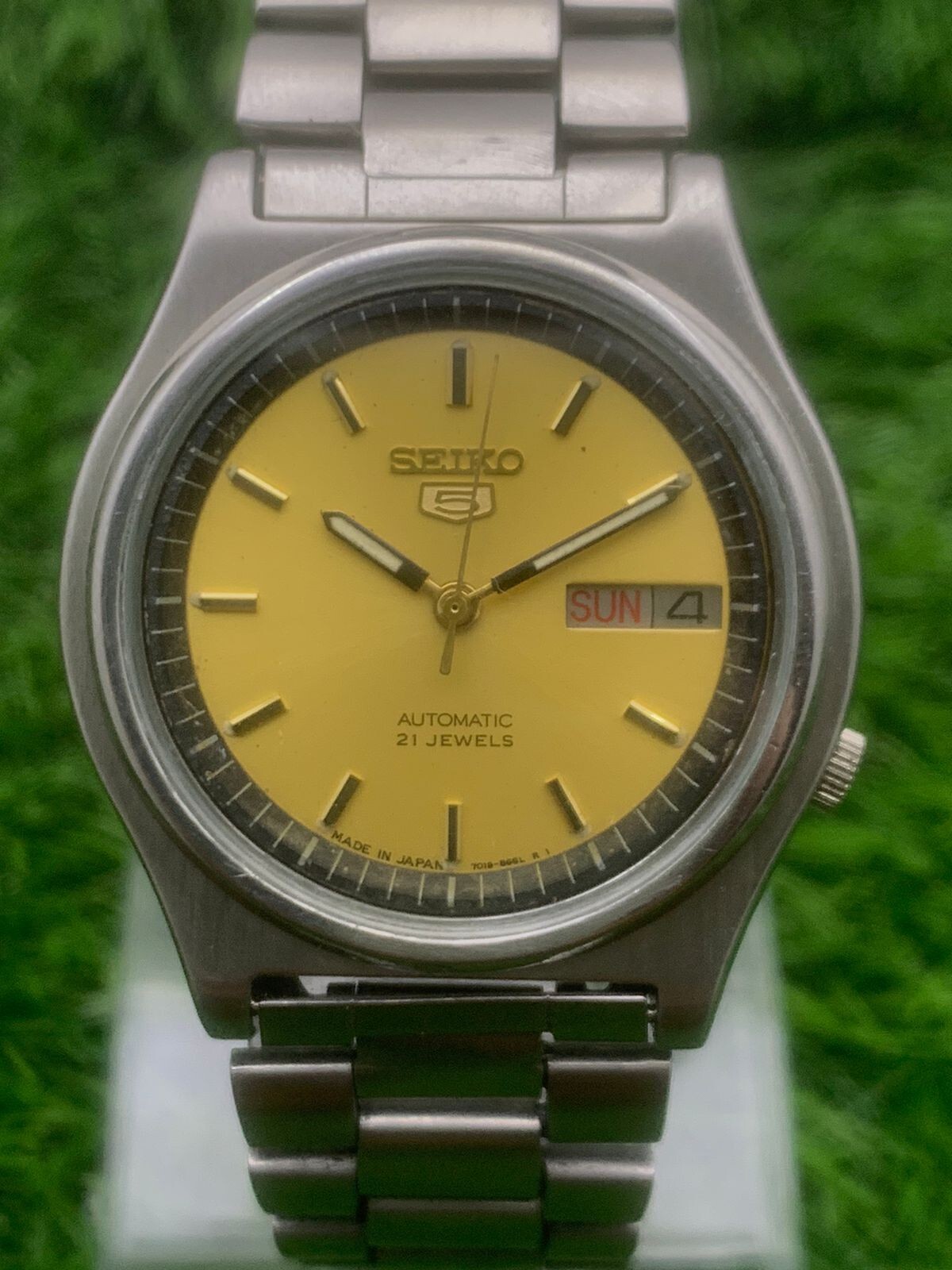 時計 SEIKO 5 ACTUS 21 7019-7020 AUTOMATIC Seiko 5 Actus 7019-7020 Price as of August 2025 | WatchCharts
