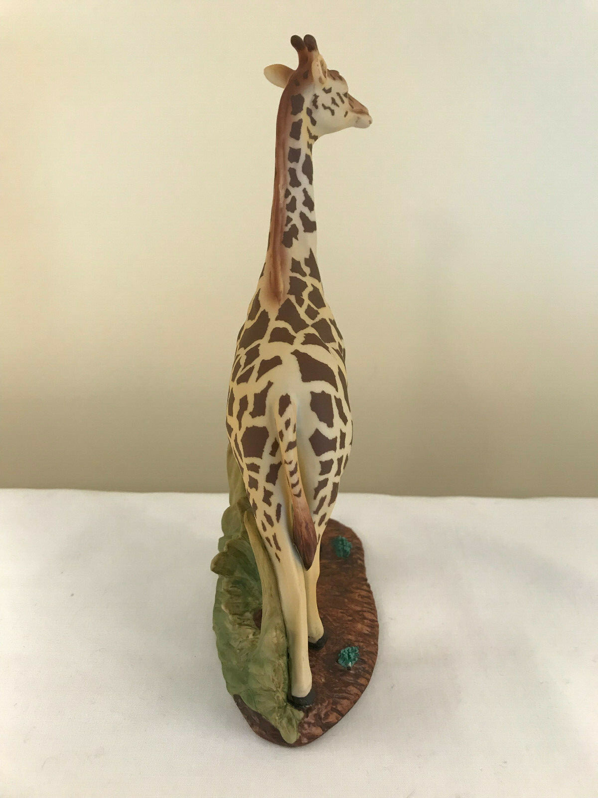 Vintage GIRAFFE Standing Figurine # 7664 Andrea by Sadek Hand Painted Porcelain