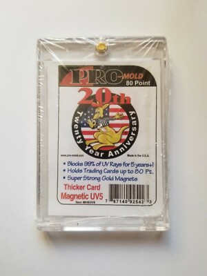 Pro-Mold One-Touch Mag Holds 80pt Cards 2023