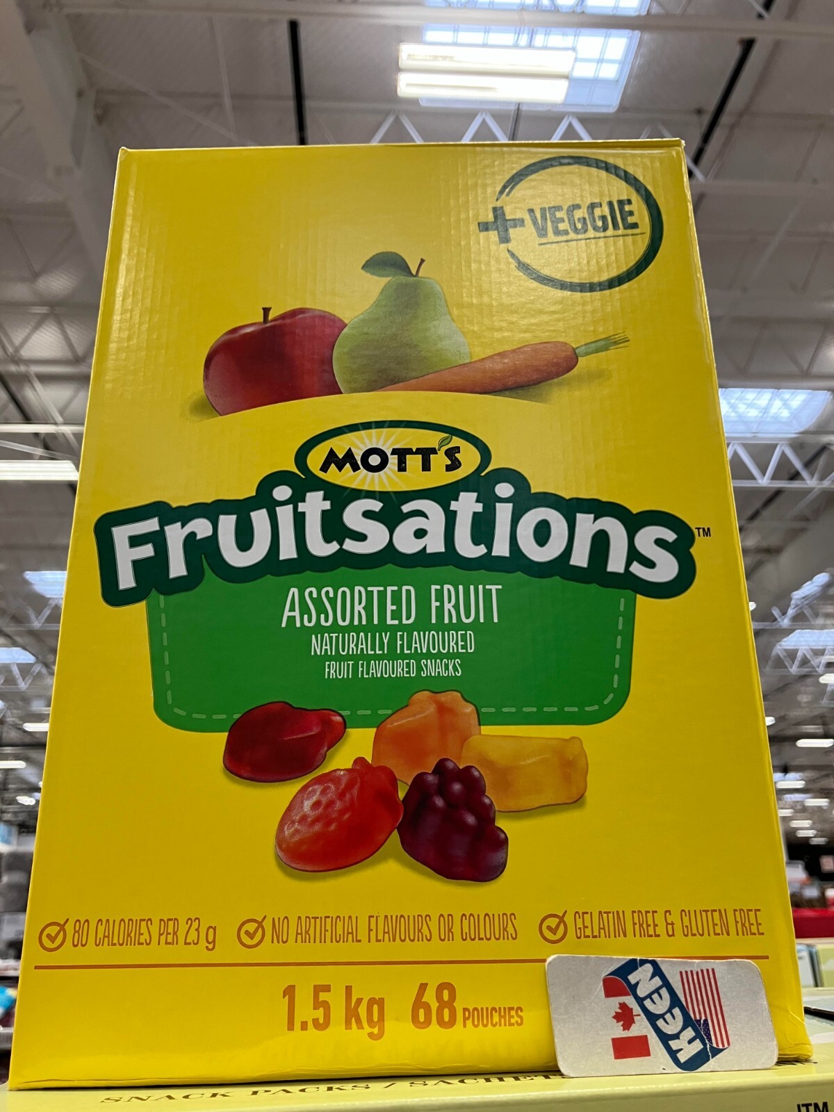 FRUITS　no95-98 Old Orchard 100 % Apple Kiwi Strawberry Juice Frozen