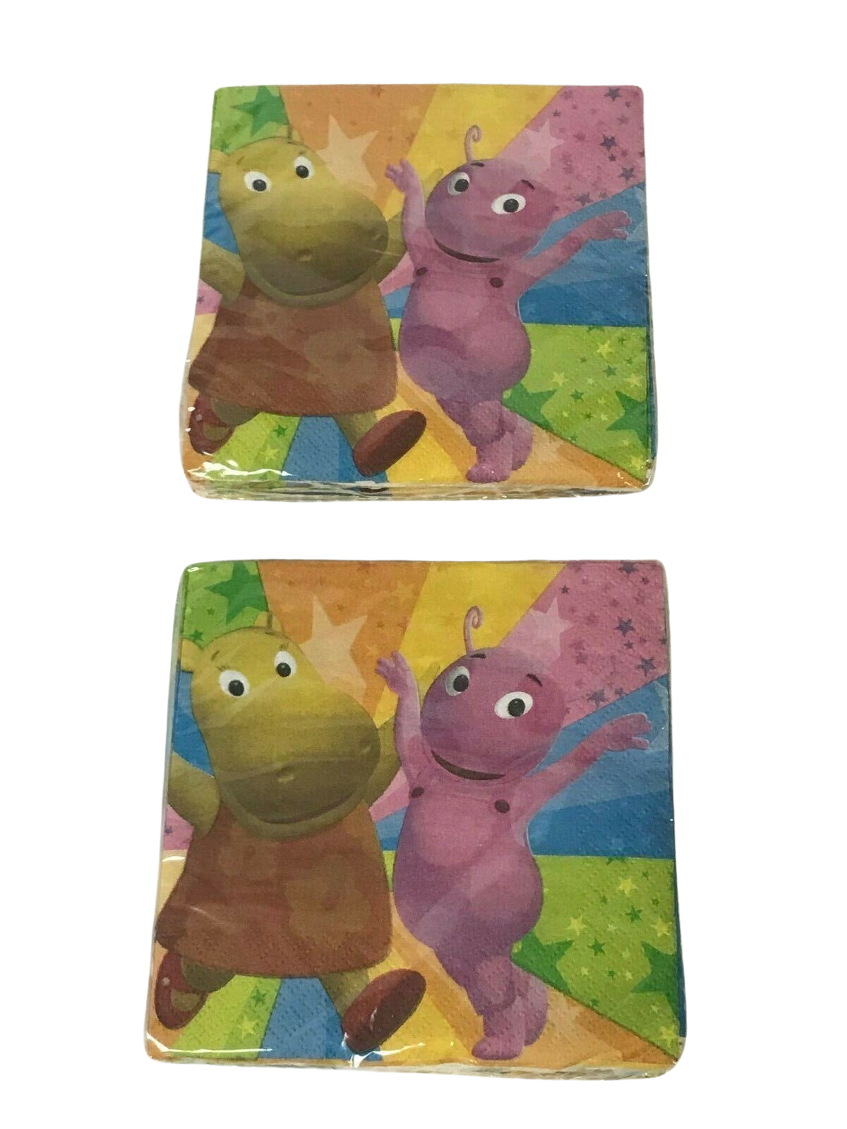 BACKYARDIGANS BEVERAGE NAPKINS 16 pk - LOT OF 2 PACKAGES