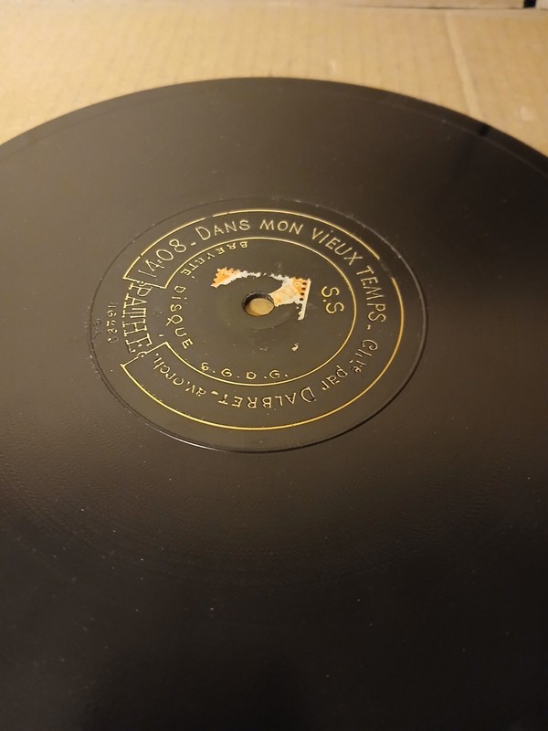 Disque 90t Saphir Dalbret