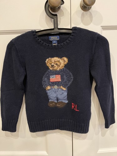 Ralph Lauren Polo Bear Sweater (Kids) | eBay