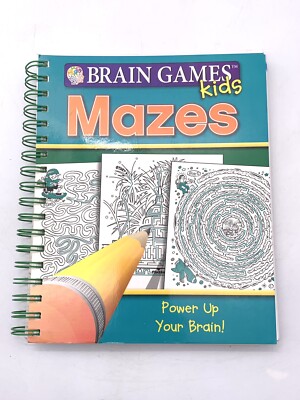 Brain Games Kids Mazes by Publications International Book