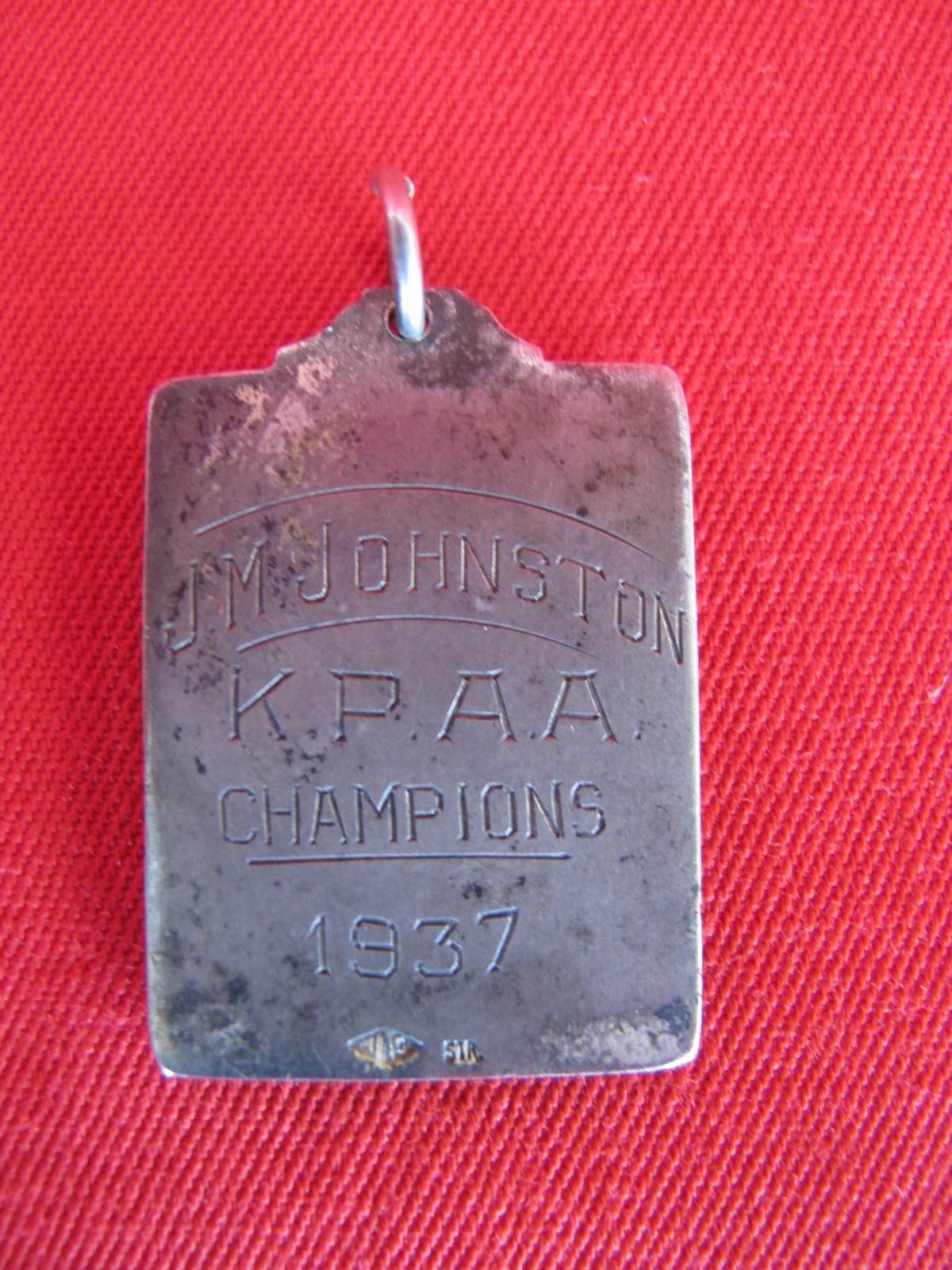 1937 Kodak KPAA Sterling Silver Golf Tournament Champions Award Medal Trophy
