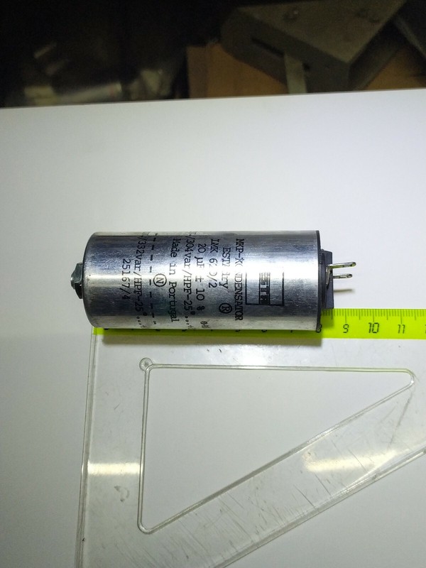 Condensateur  De Demarage 20mf 20 ÂµF 230v Sortie Cosses