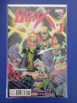 Drax #1 Marvel Comics 2016 CM Punk Free Shipping!!!