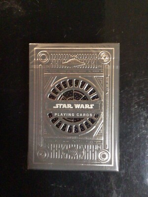 Star Wars Silver Edition Playing Cards from Theory 11 (Brand New)