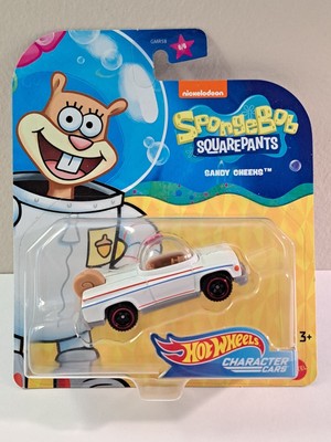 Hot Wheels Character Cars - Sponge Bob Squarepants - Sandy Cheeks