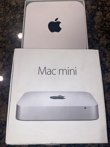 A Lot of 3 Apple Mac Minis A1347 i5 1.4GHz 4GB. Sold As Is