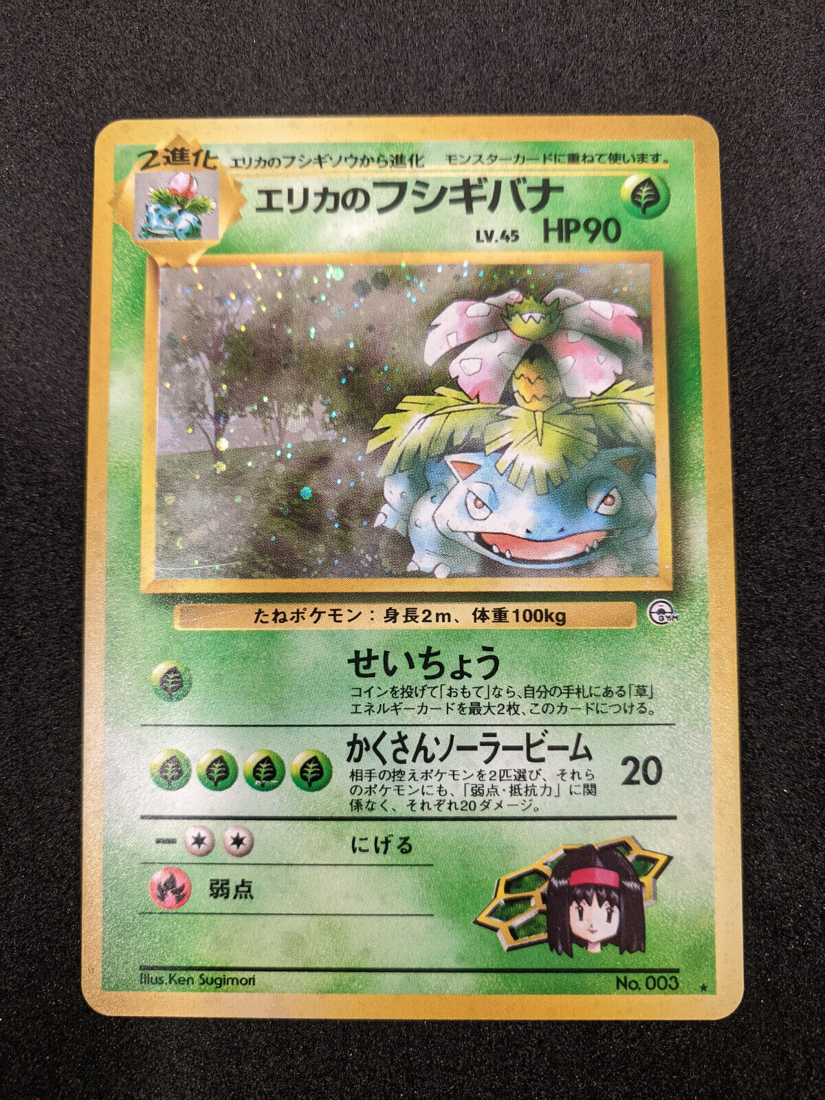 Japanese Pokemon Card Erika's Venusaur Holo Rare Japanese Japanese Pokemon Card Erika's Venusaur Holo Rare Japanese