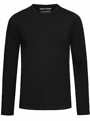 Herren Shirt Herrenshirt Langarmshirt Longsleeve Rundhals Jack Jones Basic