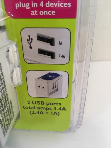 Travel Smart by Conair All In One Adapter With 2 Electronic Accessories NEW