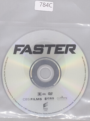 Faster (DVD, 2010) Disc Only No Tracking