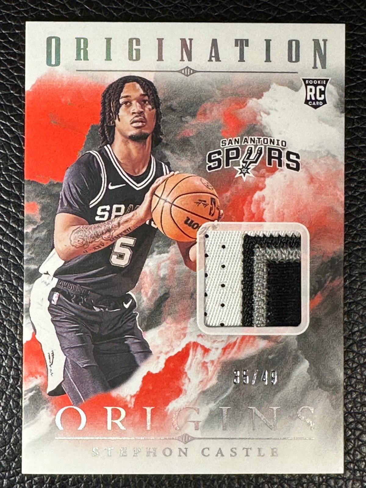 2024 Panini Origins Origination Stephon Castle 35/49 Patch RC Rookie