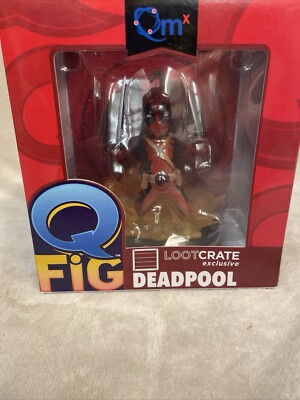 Marvel QMx Q Fig DEADPOOL Loot Crate Exclusive VINYL FIGURE NEW IN BOX