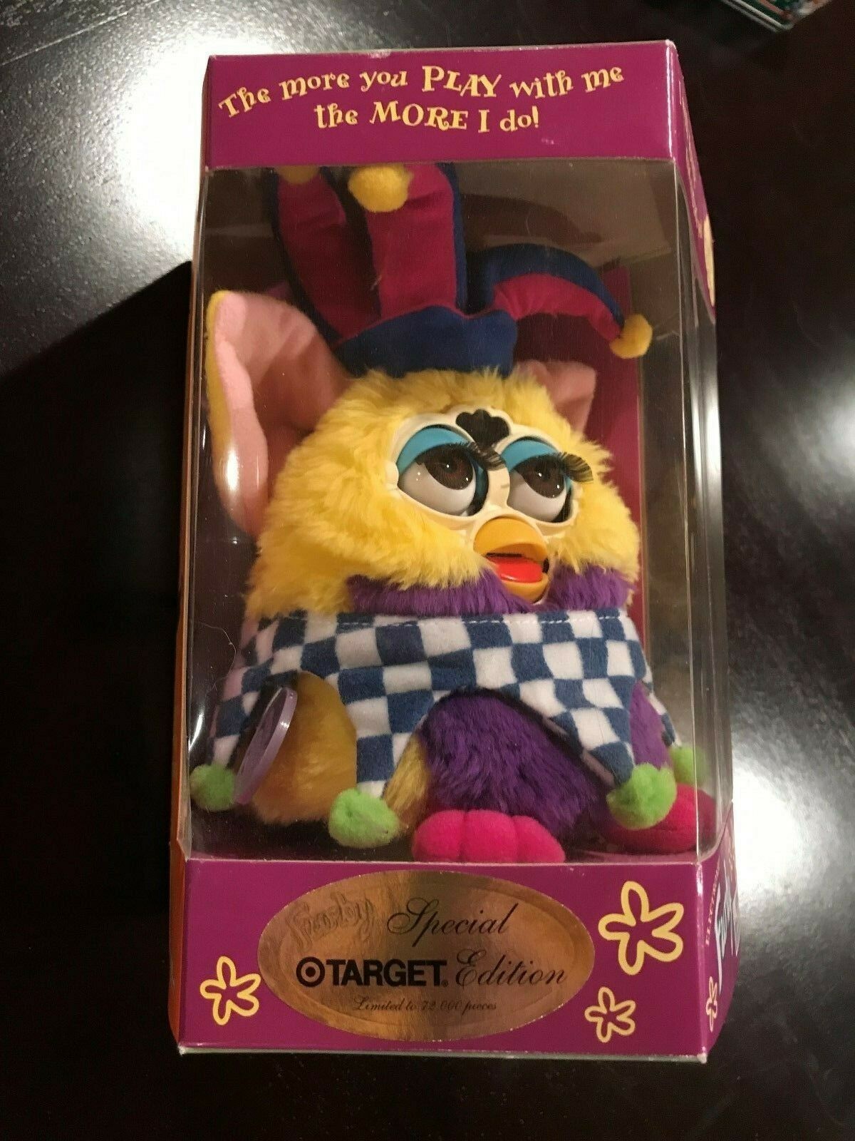 1999 Target Limited Edition Furby Jester - Sealed Box - FREE Shipping