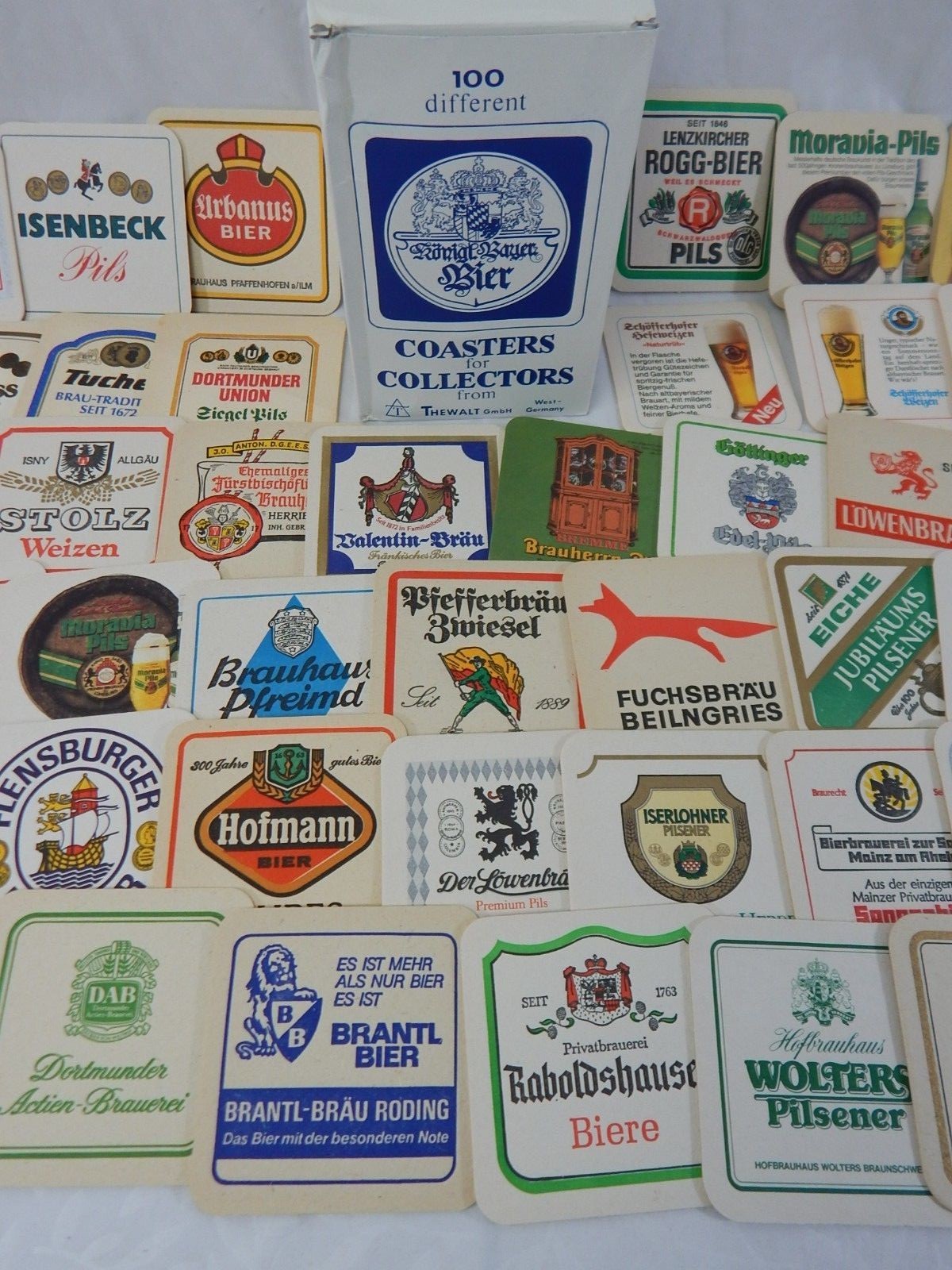 105pk TheWalt GmbH West Germany Coasters for Collectors Beer Advertising #2 ML