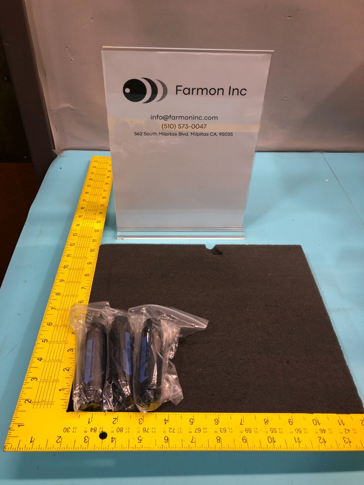 LOT OF 3 MILLIPORE WGFG01D-S0 WAFER GARD CTL FILTER, 181164